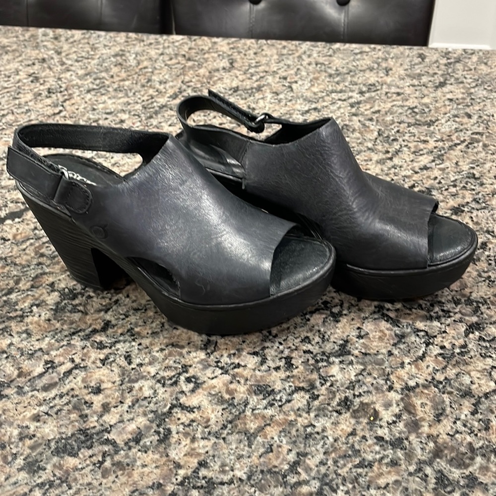 Born heeled sandals